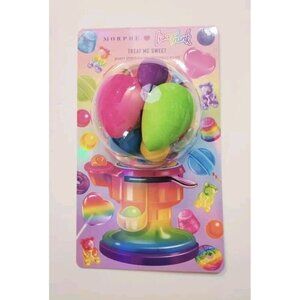 Morphe X Lisa Frank Treat Me Sweet 5 Piece Makeup Sponge New